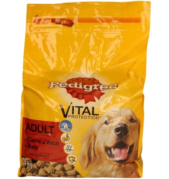 Heavands - Grandes marcas a preços discount - Comida Seca Cão Pedigree Vaca 3 Kg 1