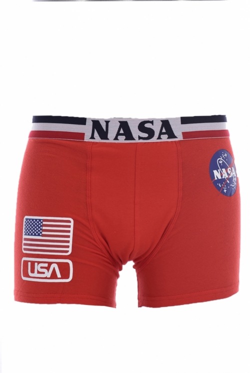 Heavands - Grandes marcas a preços discount - Boxer Nasa Flag Vermelho 1