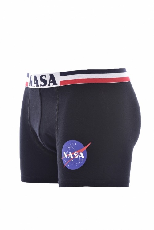 Heavands - Grandes marcas a preços discount - Boxer Nasa Stripe Preto 2