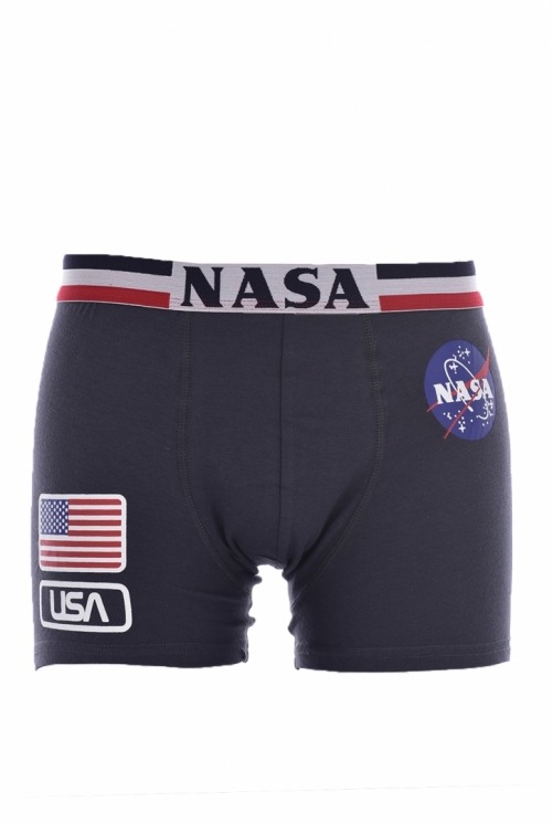 Heavands - Grandes marcas a preços discount - Boxer Nasa Flag Cinzento 1