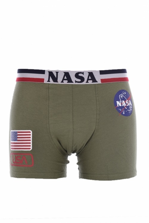 Heavands - Grandes marcas a preços discount - Boxer Nasa Flag Verde 1