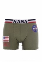 Heavands - Grandes marcas a preços discount - Boxer Nasa Flag Verde 1 Thumb