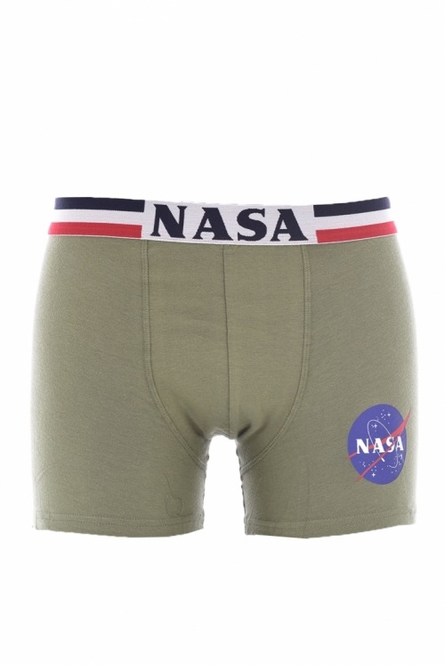 Heavands - Grandes marcas a preços discount - Boxer Nasa Stripe Verde 1