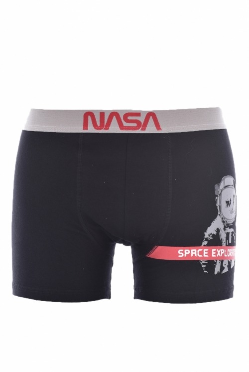 Heavands - Grandes marcas a preços discount - Boxer Nasa Cosmo Preto 1