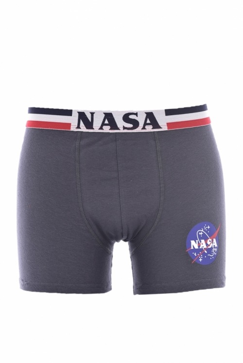 Heavands - Grandes marcas a preços discount - Boxer Nasa Stripe Cinzento escuro 1