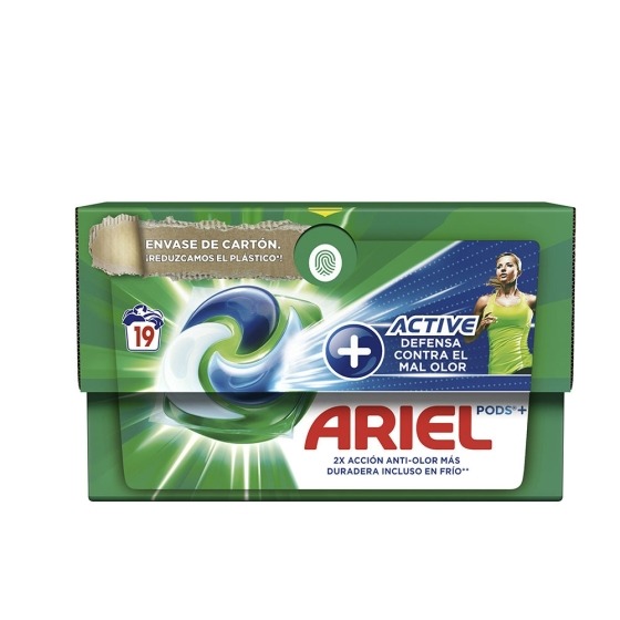 Heavands - Grandes marcas a preços discount - ARIEL PODS ODOR ACTIVE detergente 3 em 1 19 cápsulas 1