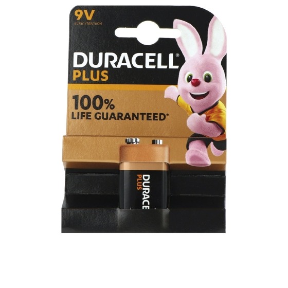 Heavands - Grandes marcas a preços discount - DURACELL PLUS POWER 9V 6LR61/MN1604  x 1 u 1