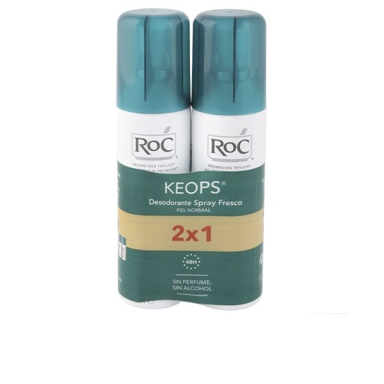 Heavands - Grandes marcas a preços discount - Roc KEOPS desodorizante SPRAY FRESCO coffret 2 X 100ml 1