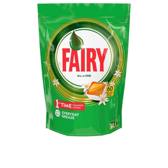 Heavands - Grandes marcas a preços discount - FAIRY TUDO EN 1 LARANJA lava loiça 60 cápsulas 1