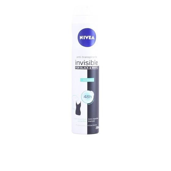 Heavands - Grandes marcas a preços discount - Nivea BLACK & WHITE INVISIBLE ACTIVE desodorizante vaporizador 200 ml 1